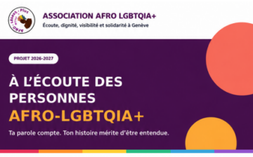 Enquête – À l&rsquo;écoute des personnes AFRO-LGBTQIA+